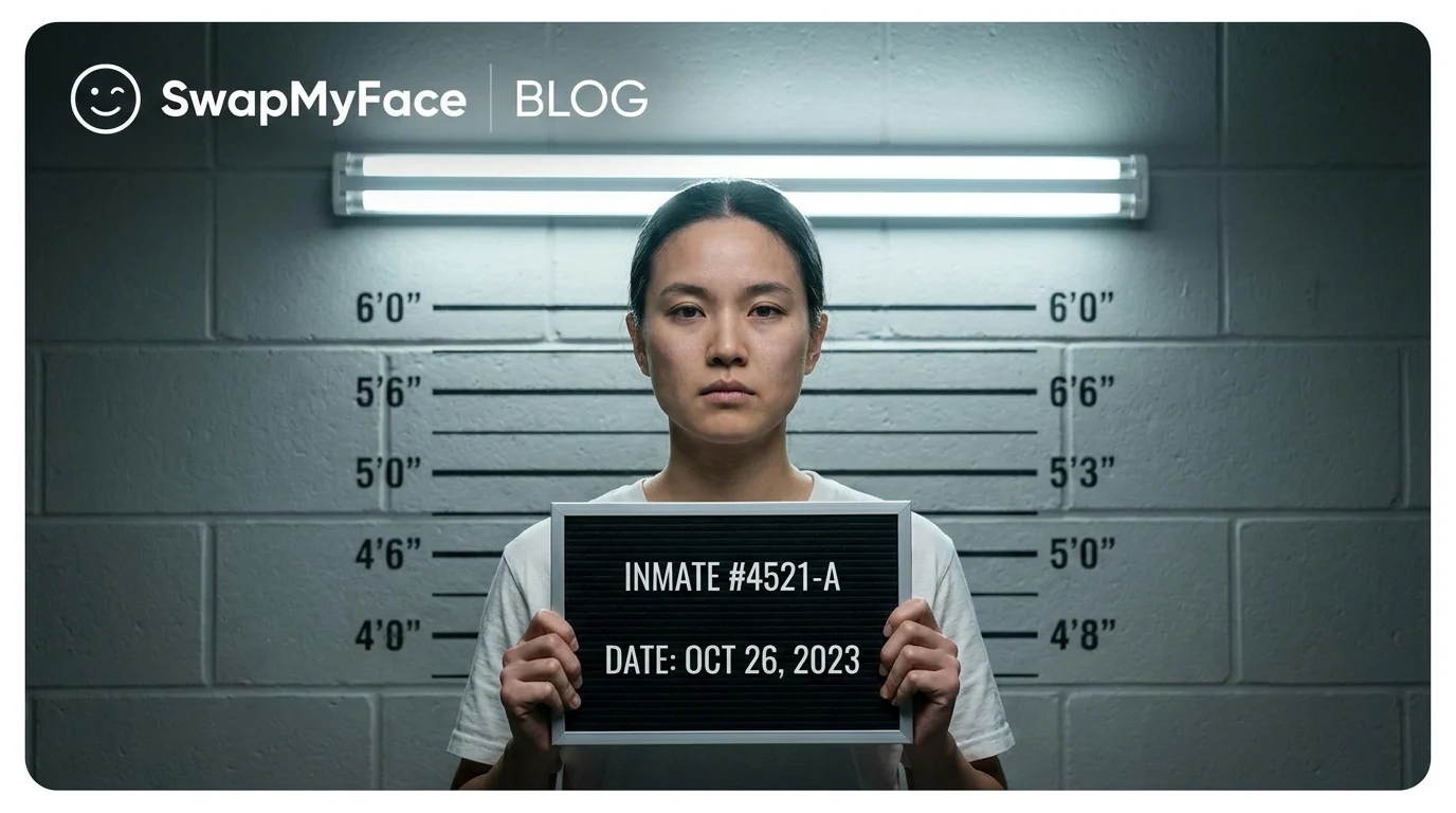 Banner for :Put Your Face On A Mugshot